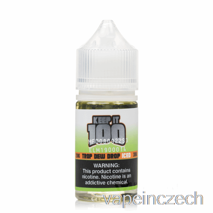 Iced Trop Dew Drop - Keep It 100 Salts - 30ml 20mg Vape Bez Nikotinu